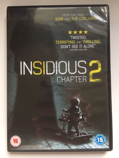 Insidious: Chapter 2 [2013] Patrick Wilson and Rose Byrne [Movie DVD]
