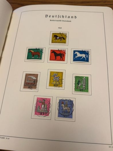Stamp album GERMANY