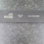 Ladies Genuine black leather Moschino Gold Buckle belt Image 3