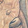 Vintage Hand Carved Greek Wooden Icon Image 10