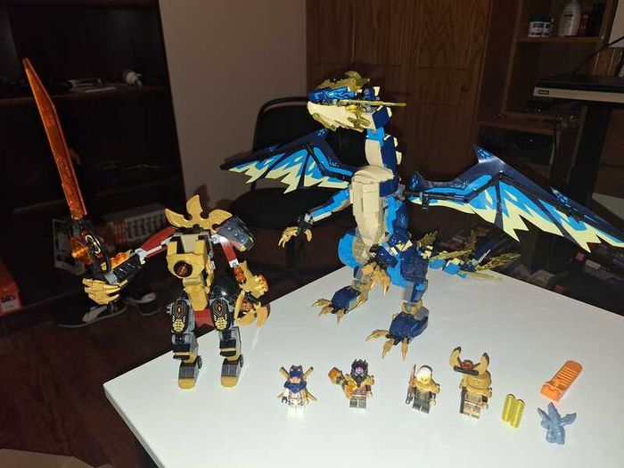 LEGO NINJAGO Elemental Dragon vs. The Empress Mech 71796