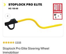steering wheel lock
