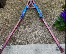 a frame dolly car transporter recovery