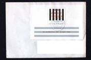 1994 Germany (Deutsche Bundespost) The 50th Anniversary of the Rebellion Against Nazism Miniature Sheet Used on First Day of issue on addressed plain envelope.