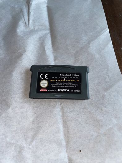 Spider-man 2-in-1 GBA gamepack boxed complete
