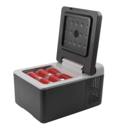Portable Mini Fridge 12v Compressor Refrigerator 9L