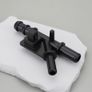 2Pcs Water-Pipe Joint Hose Water By-Pass 16264-21090 1626421090 Thermostat Housing Compatible with Toyota Image 2