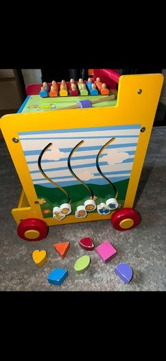 Wooden Walker Cube