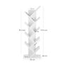 New 8 Tier Bookcase (White) - FREE P&P Image 6