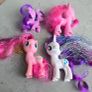 4 X Pony Bargain Bundle with Tinsel hair Brushables MLP G4 My Little Pony Image 3
