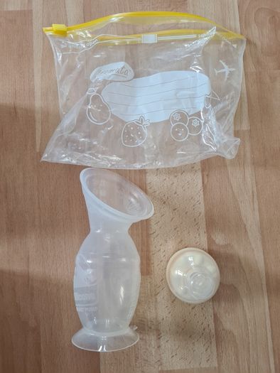 Breast feeding bundle Medela Harmony Manual breast pump, store and feed set, milk storage bags