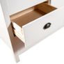 _2-Door Wardrobe Hill Range White 99x45x137 cm Solid Pine Wood Image 3