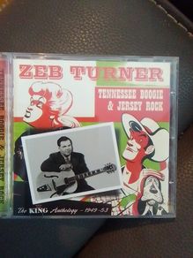 Zeb Turner CD - Tennessee Boogie & Jersey Rock