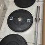 brand new olympic bumper weight lifting set  A Image 9