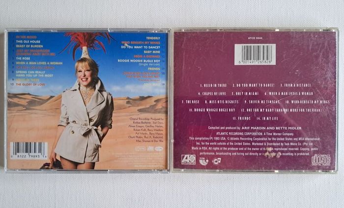 Bette Midler CDs x 2