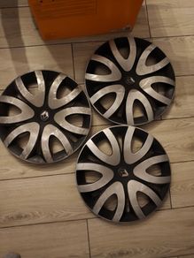 3 x 16 inch Hub caps