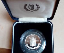 Dubin Millennium 50p 1988 - Proof Coin