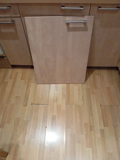 kitchen press doors (three) 1large. 2 normal