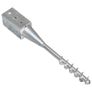Ground Spikes 6 pcs Silver 10x10x57 cm Galvanised Steel Image 4
