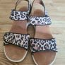 Caprice Leopard Print Sandals Image 4