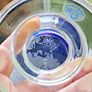 Beautiful crystal globe original Bohemian crystal 21cm tall boxed Image 5