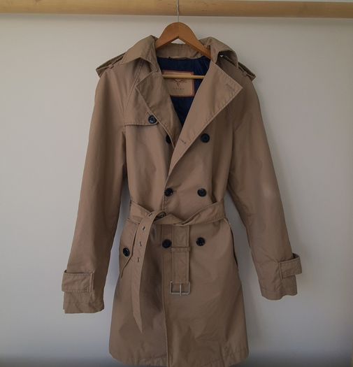 Zara Trench Coat, Classic Burberry Style Capsule Wardrobe Essential