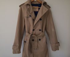 Zara Trench Coat, Classic Burberry Style Capsule Wardrobe Essential
