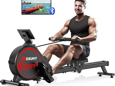 Rowing Machine Magnetic Rowing Machines For Home Gym With 16 Levels ...