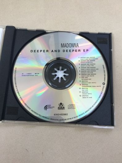madonna deeper and deeper Australia issue EP japan only 12 teack cd kylie mixes rare