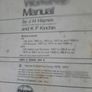 haynes VW Golf & Scirocco manual 1974-1979 Image 4