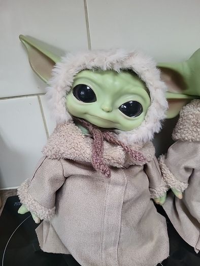 2 Baby Yoda/ Grogu Dolls
