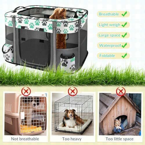 Portable Pet Dog Cat Playpen