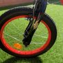 Spiderman kids bicycle with stabilisers, like new Image 3