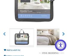The Fine Bedding Company -two Double Duvets