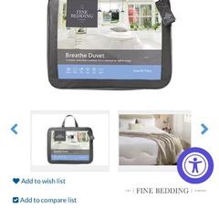 The Fine Bedding Company -two Double Duvets