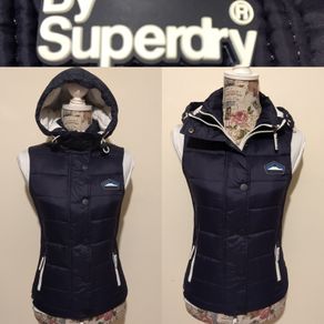 Superdry Fuji Double Xip Hooded Gilet Jacket