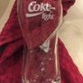 Coca Cola Light Twist Glasses and tray Image 2