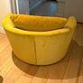 Velvet Swivel Armchair Image 4