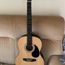 Martin smith half size guitar needs stings hence price Image 8