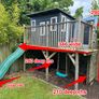 Treehouse/playhouse custom built excellent condition Image 5