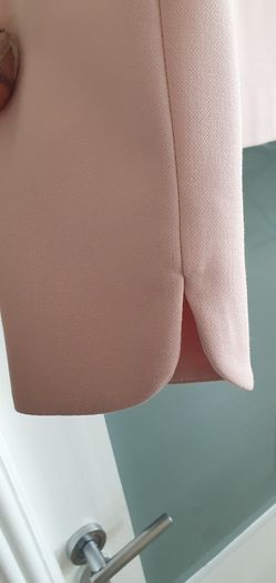 V by VERY pink scallop trim jacket Sz 14 - Bnwt Rrp 60
