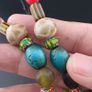Rare Vintage Asian African Pumtek Pyu Glass Bead Necklace Image 10