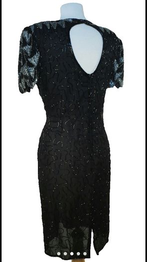 Beaded vintage dress