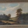 Art - Antique Oil on Canvas 19th Cent. ( R. Percy) ( Reduced) Image 3