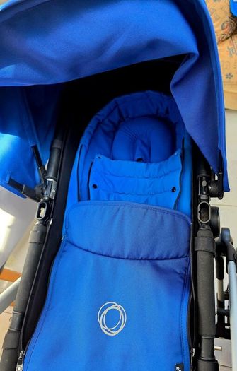 Bugaboo Cameleon Pram and Buggy with lots of blue