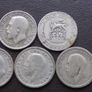 Great Britain. George V. 7 Silver coins@6 pence. Run of the years (1920-1927) Image 5