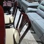 mahogany extensible tables+ 6 chairs Image 6