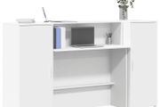 Reception Desk White