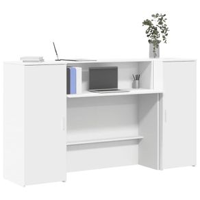 Reception Desk White