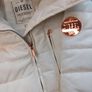 Gorgeous Diesel cream and rose gold jacket Image 6